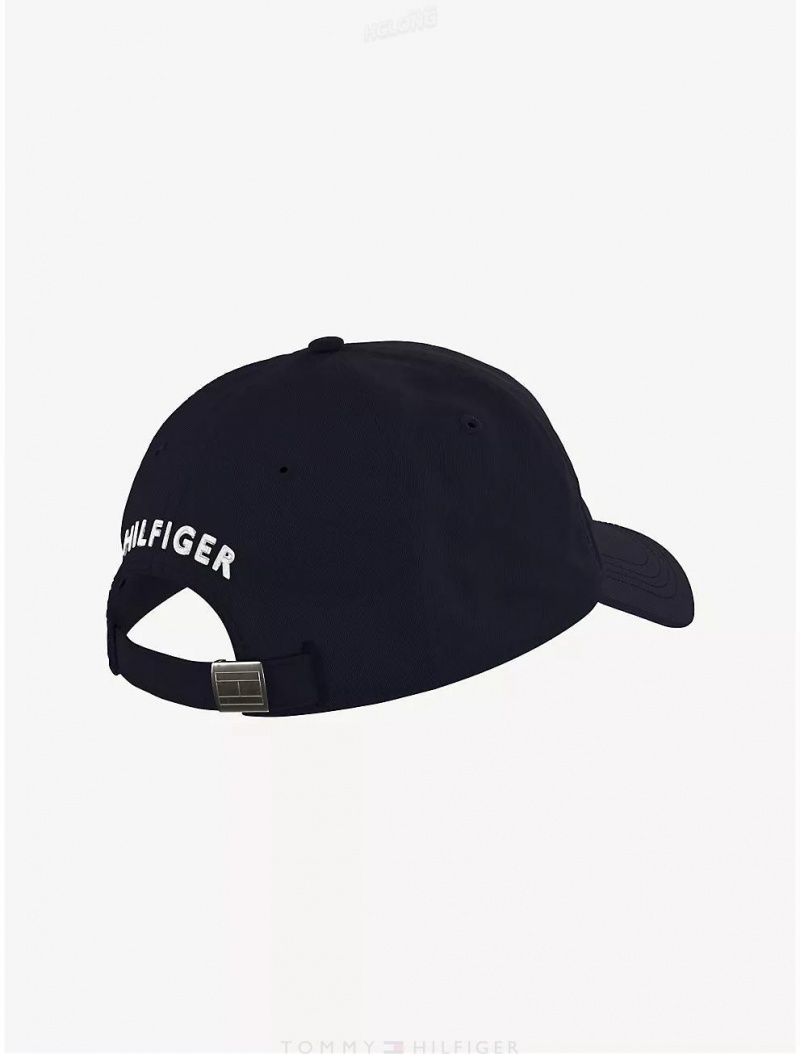 Tommy Hilfiger Kids' Flag Baseball Cap Hats Sky Captain | 2537-XHRAQ