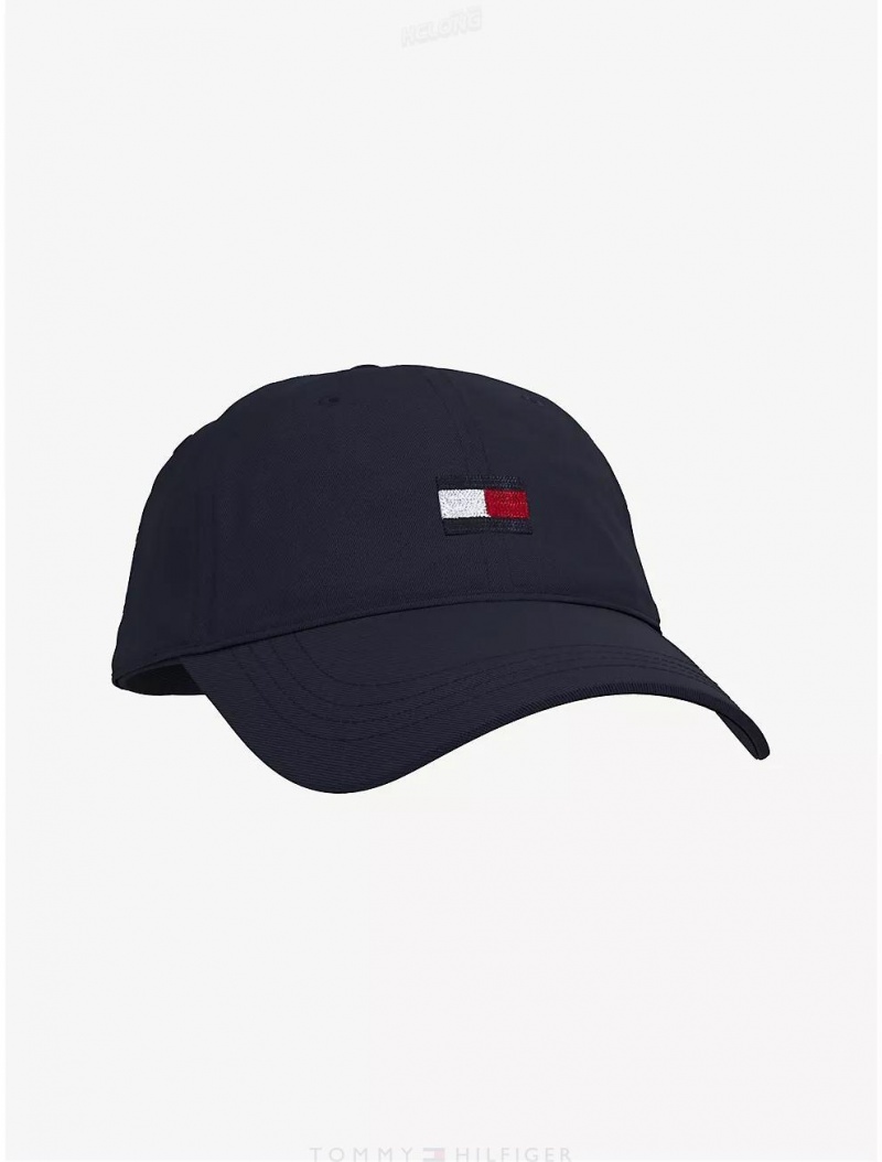 Tommy Hilfiger Kids' Flag Baseball Cap Hats Sky Captain | 2537-XHRAQ