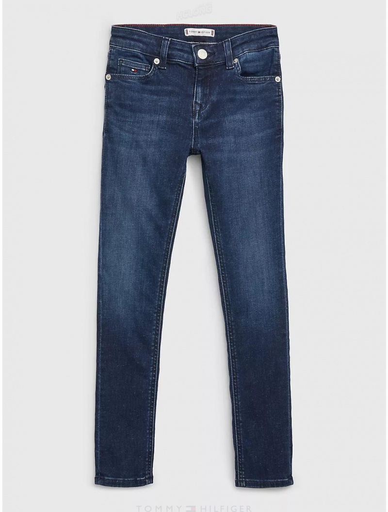 Tommy Hilfiger Kids' Skinny Jean Jeans Darkused | 1492-XDNPS