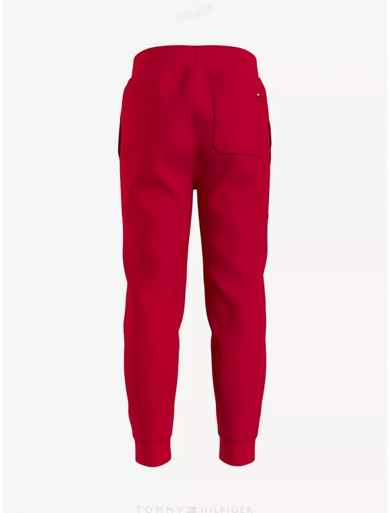 Tommy Hilfiger Kids' Solid Sweatpant Pants Pink | 8251-TWRUC