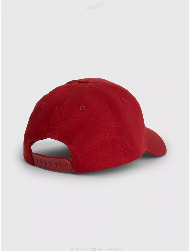 Tommy Hilfiger Kids' Varsity Cap Hats Rouge | 3816-OSNFT