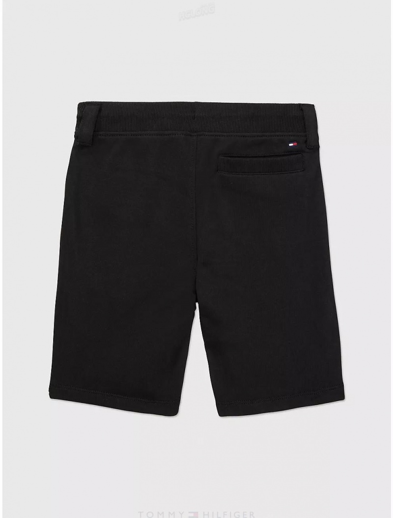 Tommy Hilfiger Logo Short Bottoms Dark Sable | 0945-CHENB