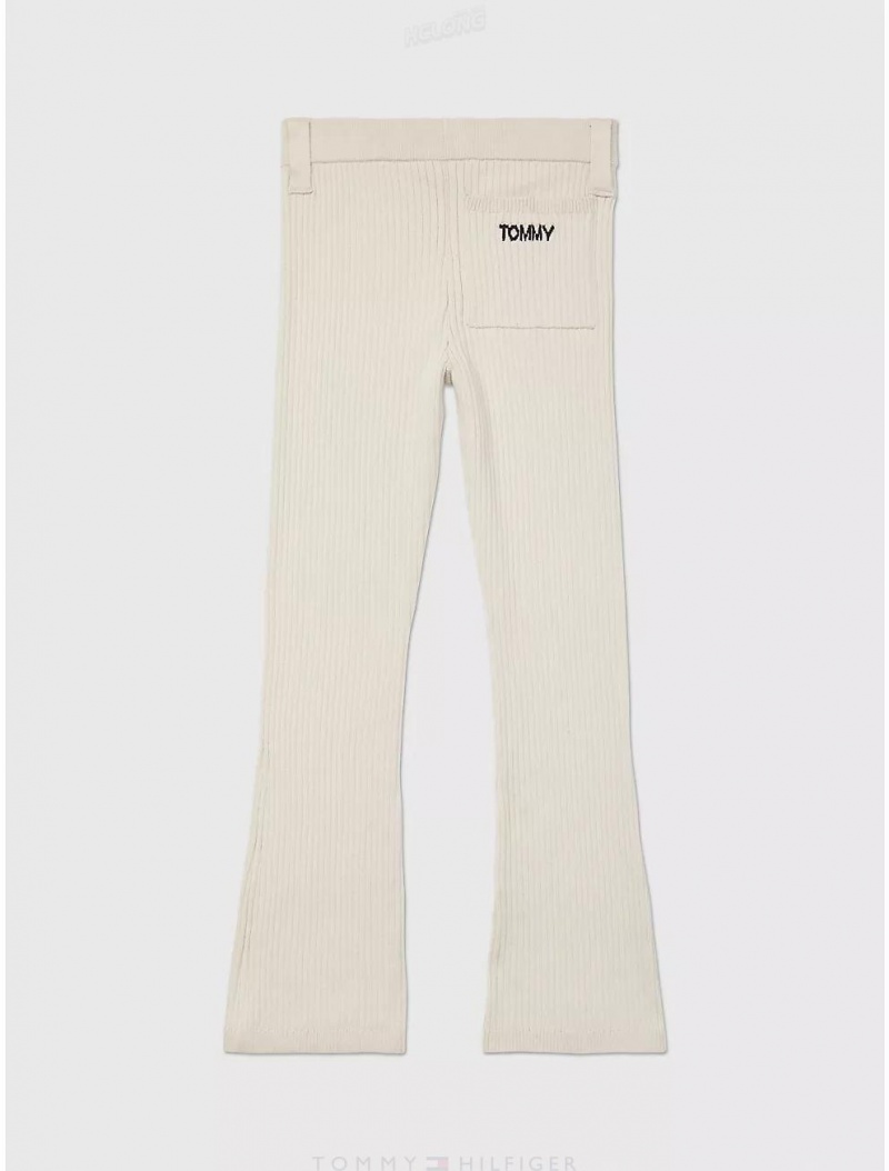 Tommy Hilfiger Lounge Pant Bottoms Stony Beige | 4106-GEJKY