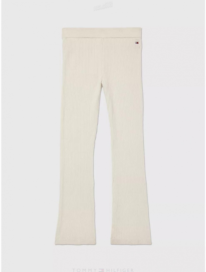 Tommy Hilfiger Lounge Pant Bottoms Stony Beige | 4106-GEJKY