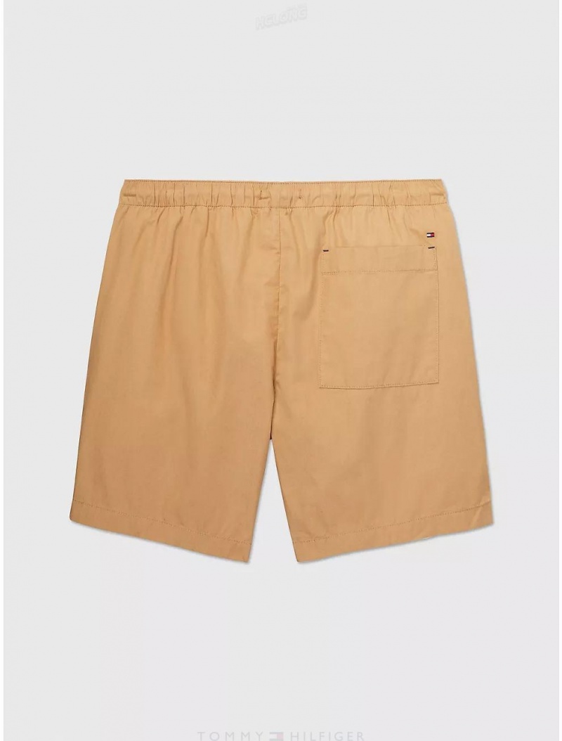 Tommy Hilfiger Pull-On Crew Short Bottoms Safari Canvas | 6894-LEFGX