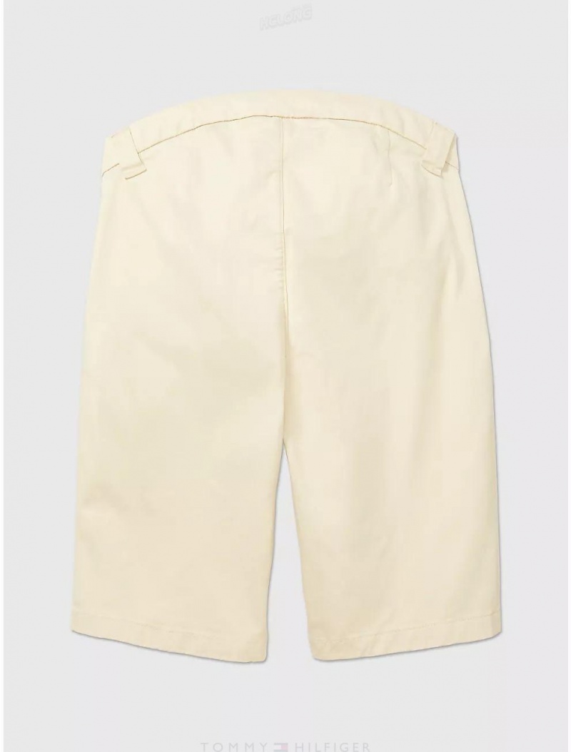 Tommy Hilfiger Seated Fit Classic Short Bottoms Sand Khaki | 3469-AHYZU