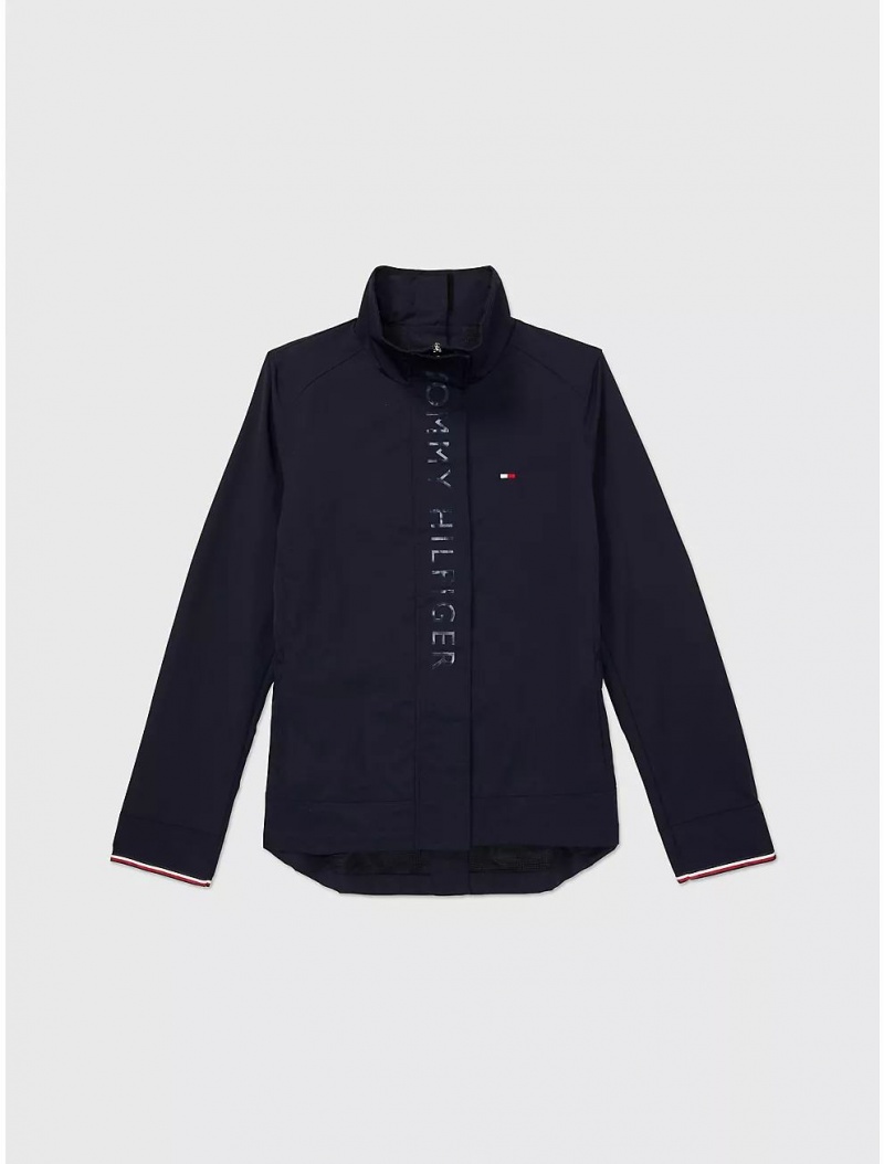 Tommy Hilfiger Seated Fit Yachting Jacket Jackets Desert Sky | 9230-JZQRY