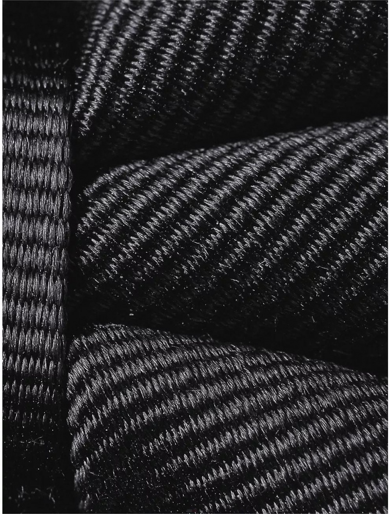 Tommy Hilfiger Silk Bow Tie Ties Black | 1456-APKSC