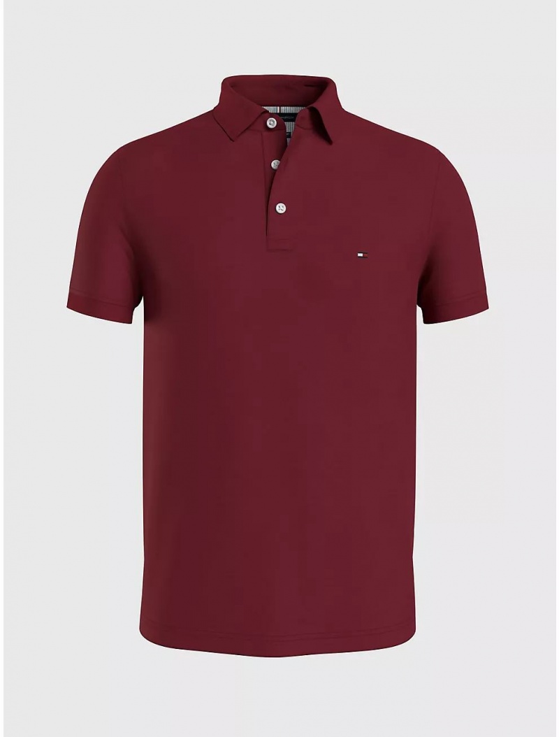 Tommy Hilfiger Slim Fit 1985 Polo Polos Regatta Red | 5890-RPKEU