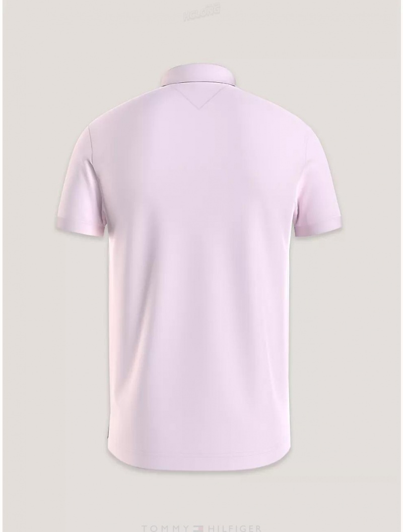 Tommy Hilfiger Slim Fit 1985 Polo Polos Light Pink | 0572-SVZJF