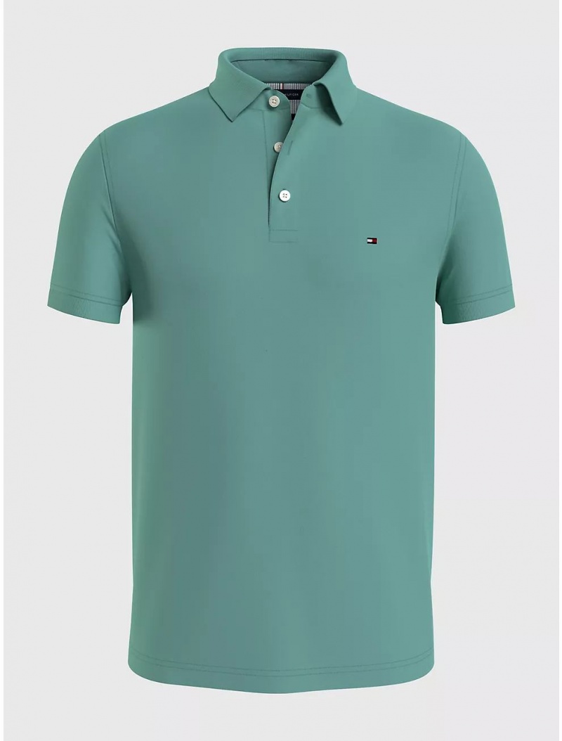 Tommy Hilfiger Slim Fit Tommy Polo Polos Mayon Bead | 4082-JDIOZ