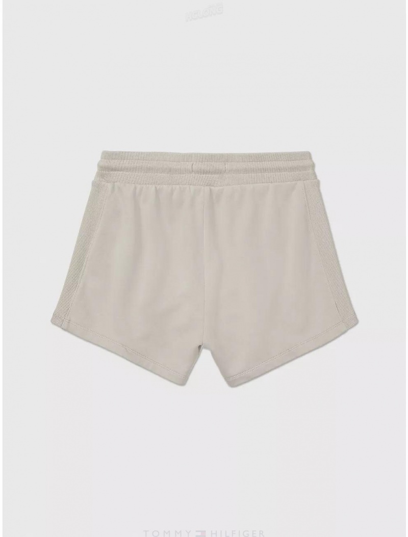 Tommy Hilfiger Solid Knit Short Bottoms Fresh Clay | 0513-QSVLB