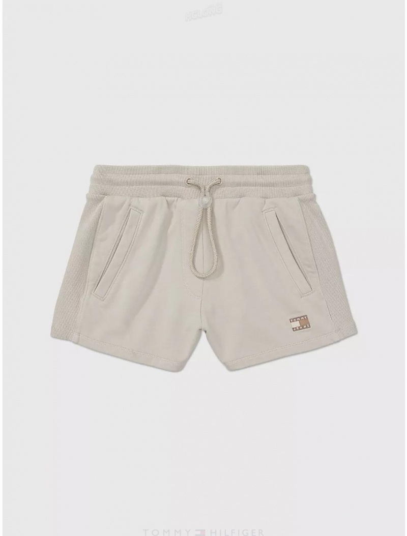 Tommy Hilfiger Solid Knit Short Bottoms Fresh Clay | 0513-QSVLB