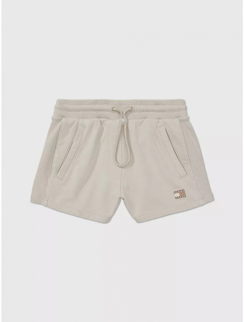 Tommy Hilfiger Solid Knit Short Bottoms Fresh Clay | 0513-QSVLB