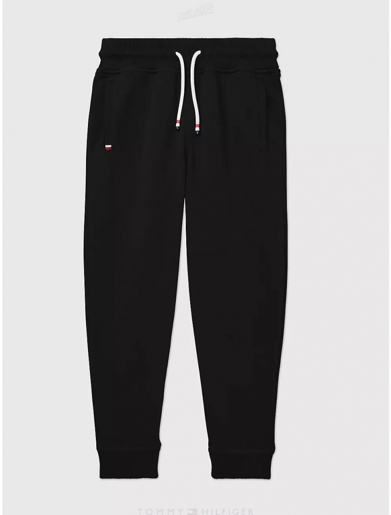 Tommy Hilfiger Solid Sweatpant Bottoms Dark Sable | 4135-HATKW