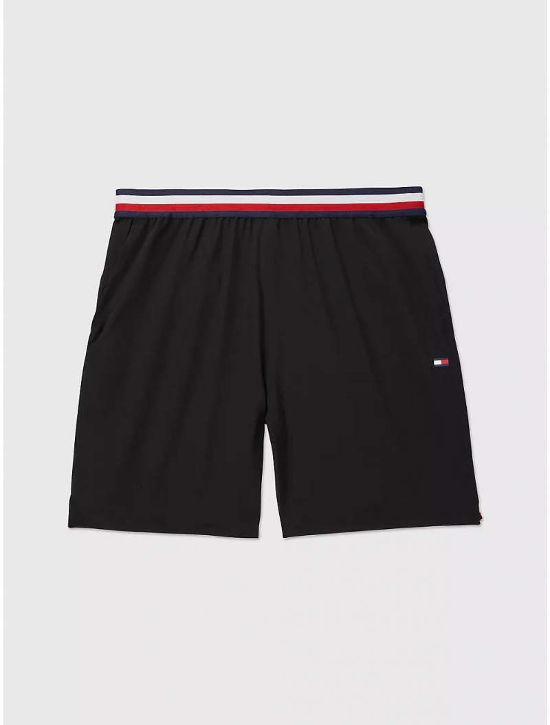 Tommy Hilfiger Solid Training Short Bottoms Dark Sable | 3840-SQPNG