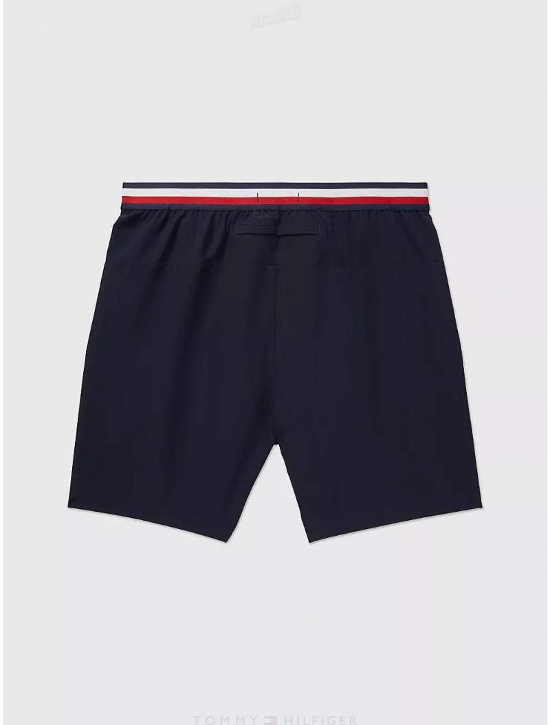 Tommy Hilfiger Solid Training Short Bottoms Desert Sky | 9867-KJWAC