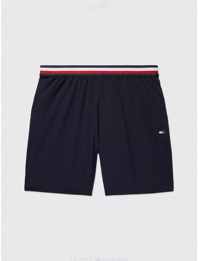 Tommy Hilfiger Solid Training Short Bottoms Desert Sky | 9867-KJWAC