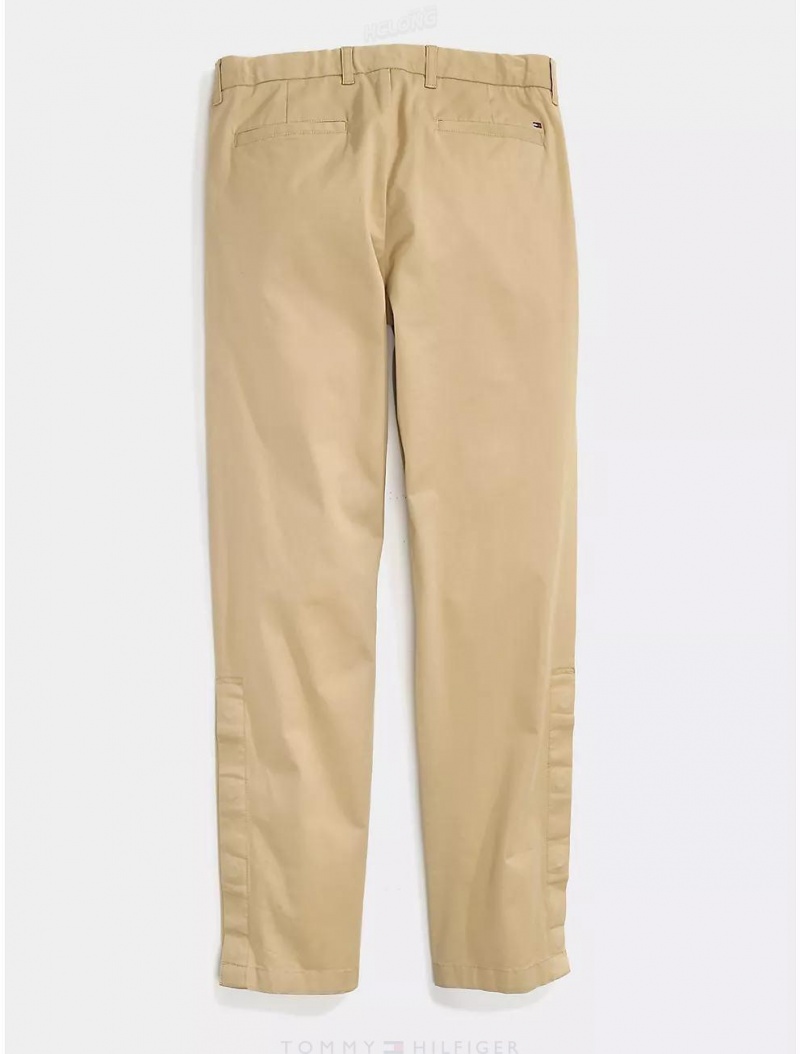 Tommy Hilfiger Stretch Chino Pant Bottoms Mallet | 0196-WOMTH