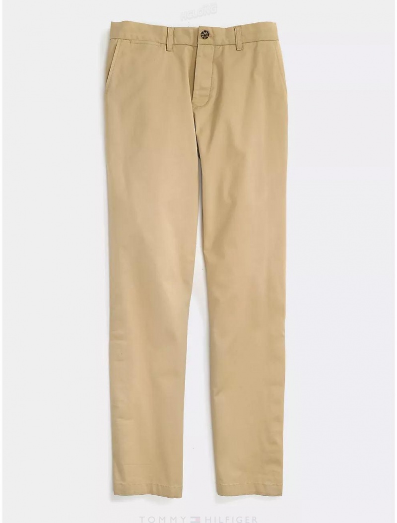 Tommy Hilfiger Stretch Chino Pant Bottoms Mallet | 0196-WOMTH