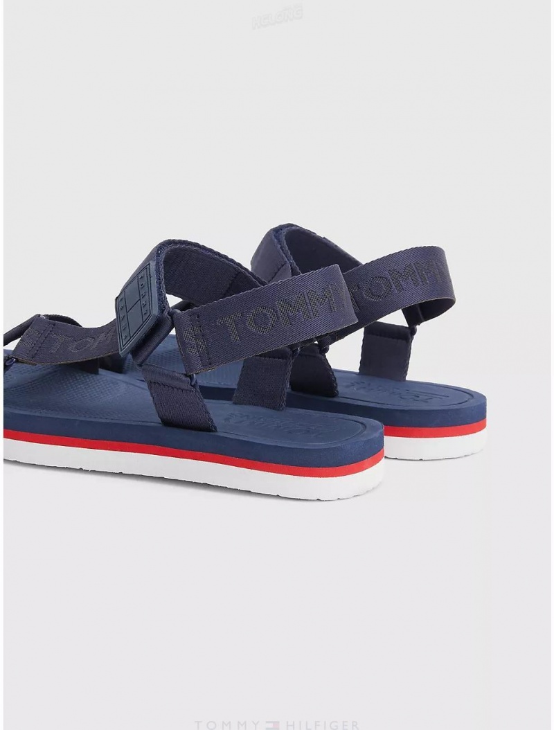 Tommy Hilfiger TJ Ankle Strap Sandal Shoes Rwb | 6950-DYHAS