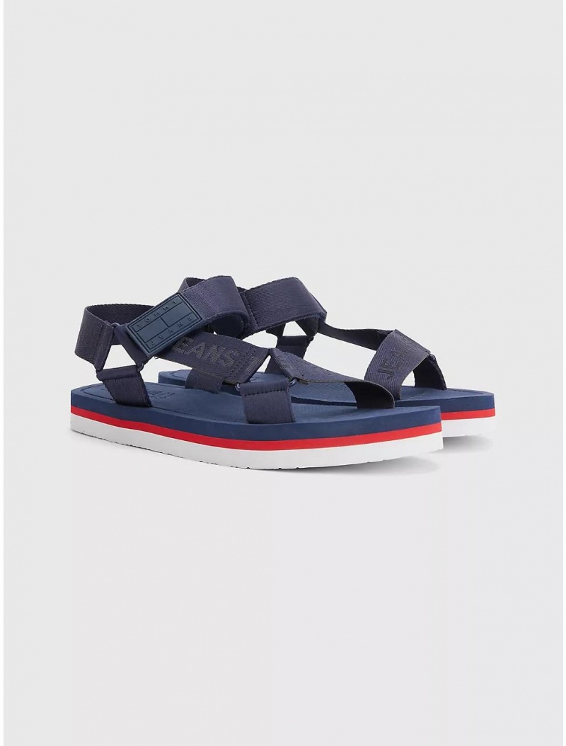 Tommy Hilfiger TJ Ankle Strap Sandal Shoes Rwb | 6950-DYHAS