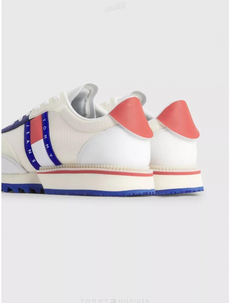 Tommy Hilfiger TJ Color Pop Sneaker Shoes Red/White/Blue | 5031-AXYTZ