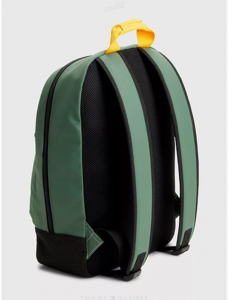 Tommy Hilfiger TJ Dome Backpack Bags Urban Green | 1790-WFYTO