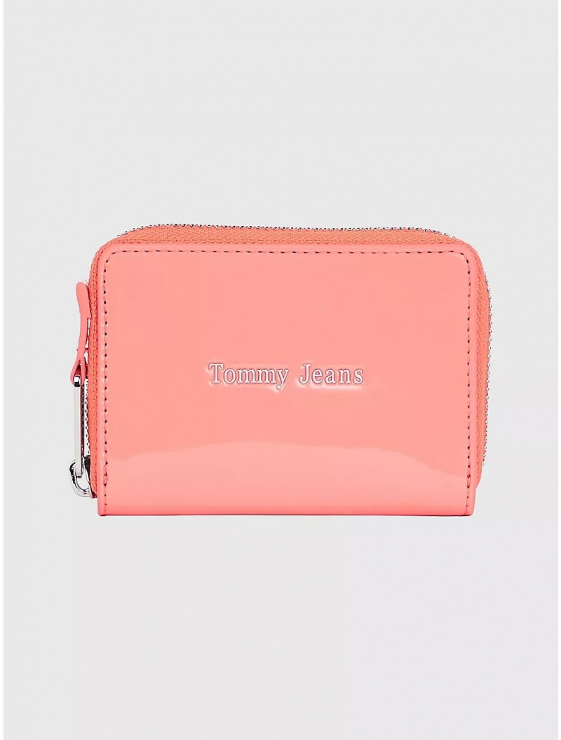 Tommy Hilfiger TJ Gloss Small Zip Wallet Wallets Santa Fe Sunset | 0829-SAEHZ