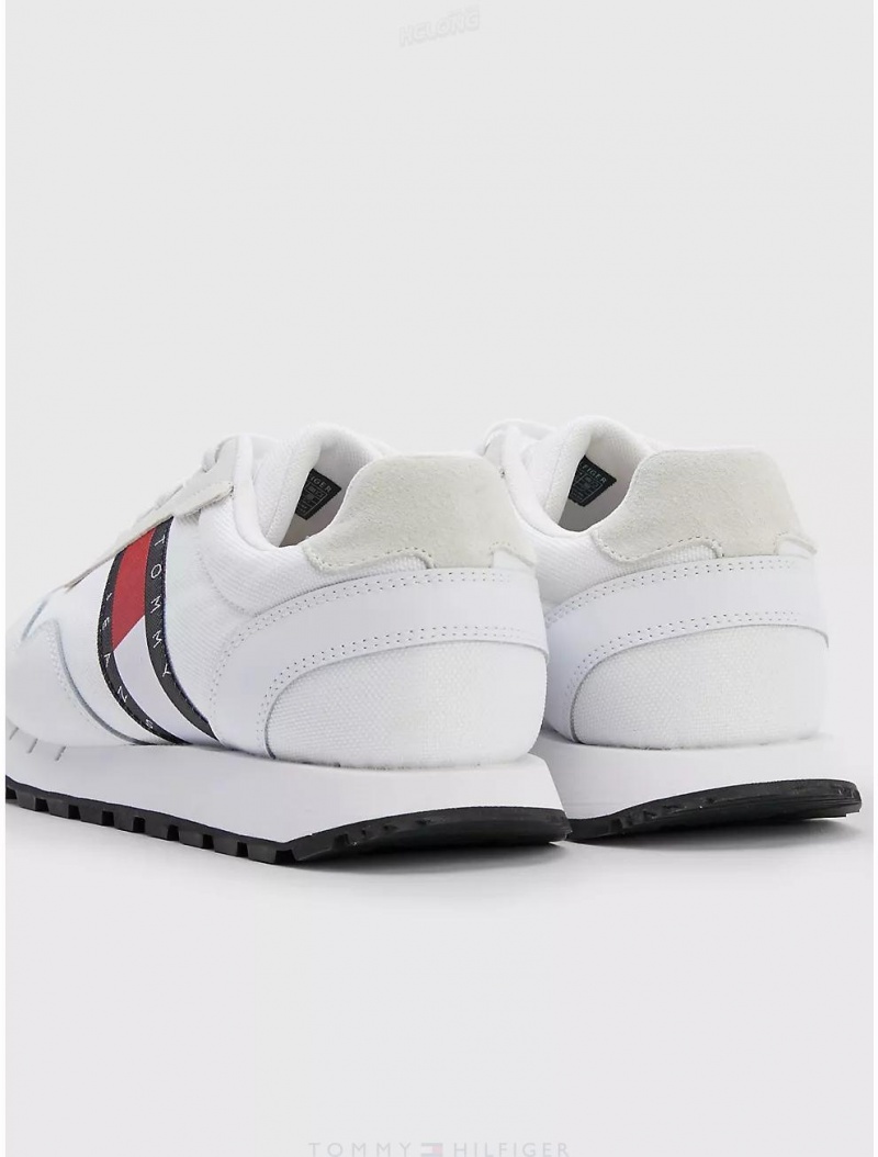 Tommy Hilfiger TJ Retro Sneaker Shoes White | 4038-VGSKI