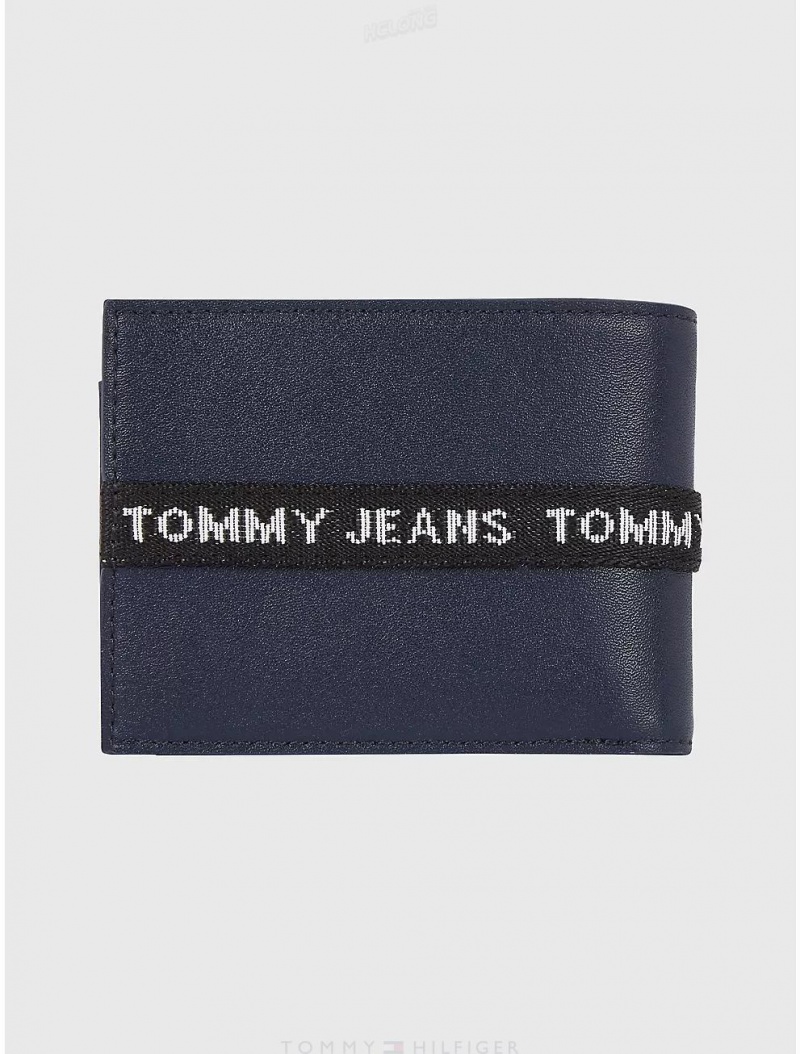 Tommy Hilfiger TJ Wallet with Coin Pocket Wallets Twilight Navy | 6849-TGNVE