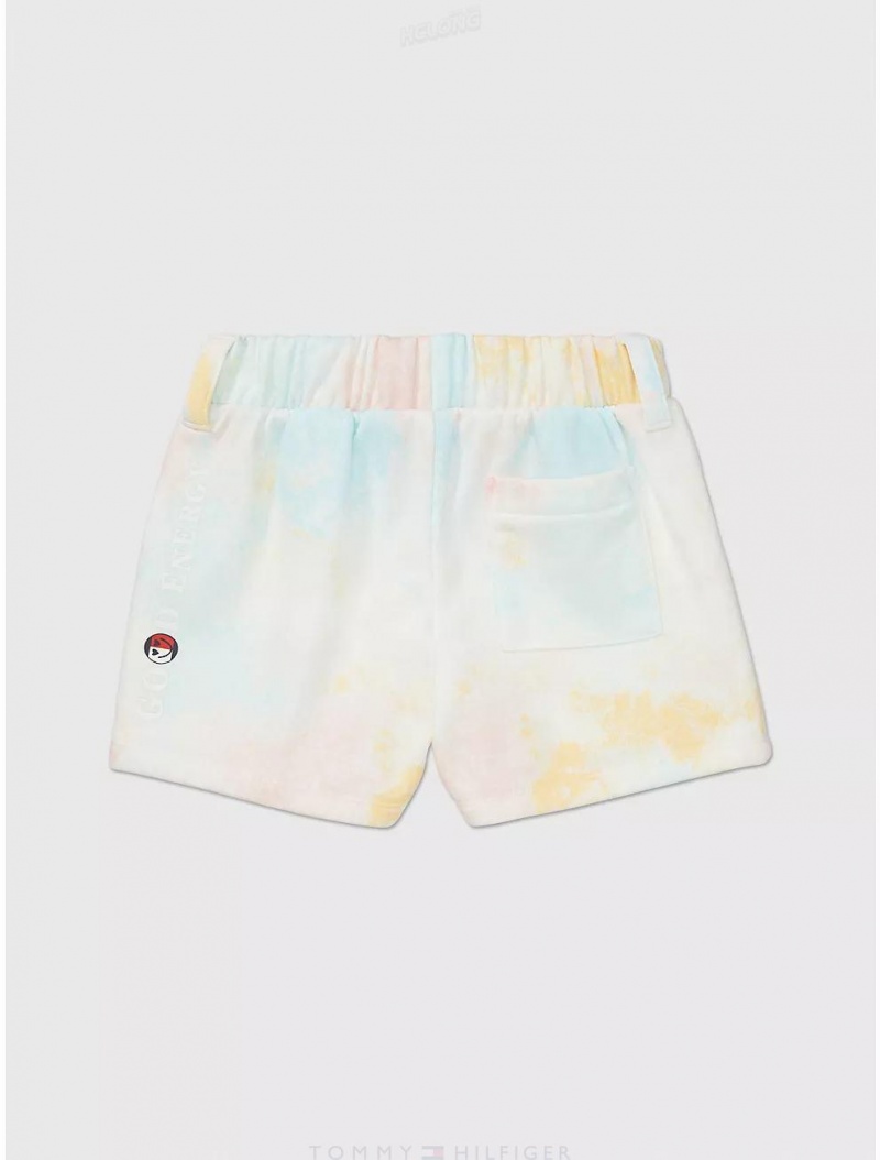 Tommy Hilfiger Tie-Dye Short Bottoms Milky Way | 2687-JERTV