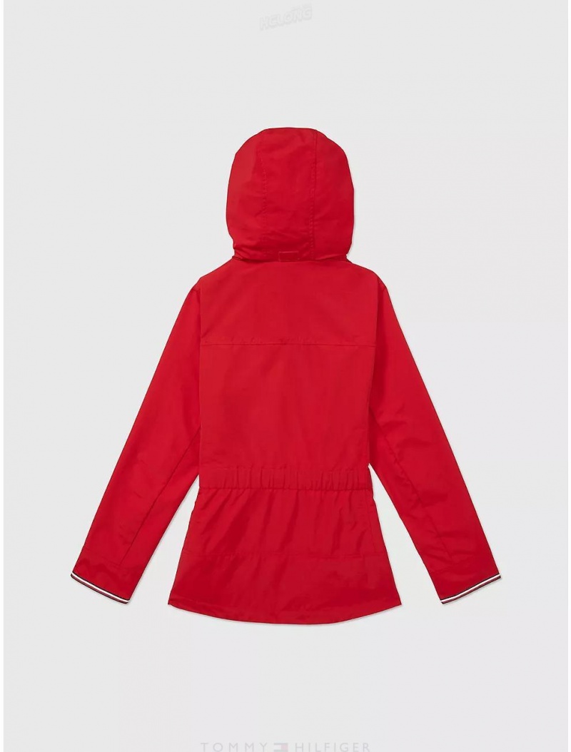 Tommy Hilfiger Yachting Jacket Jackets Primary Red | 5209-NCZJE